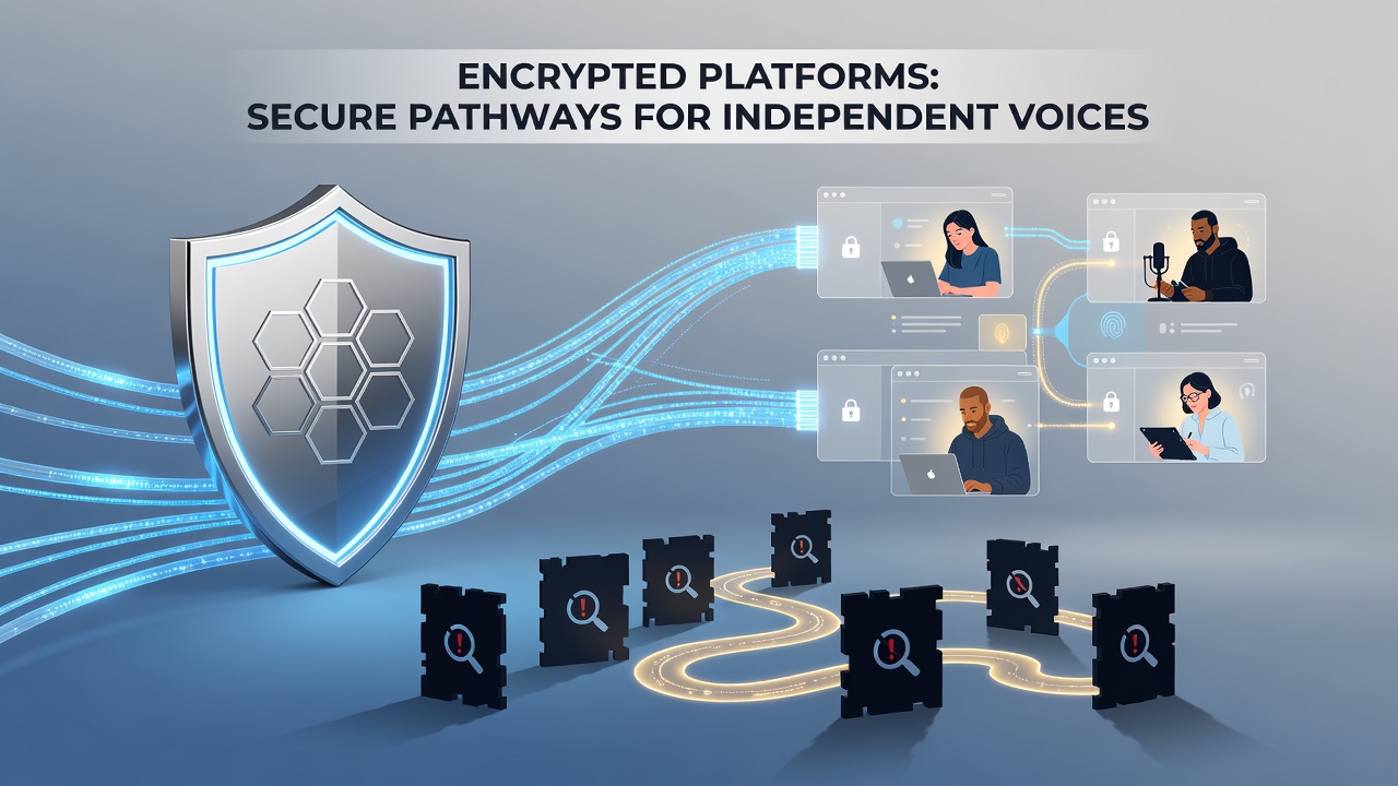 Decentralized encrypted networks facilitating direct publisher-to-reader connections beyond traditional search pathways